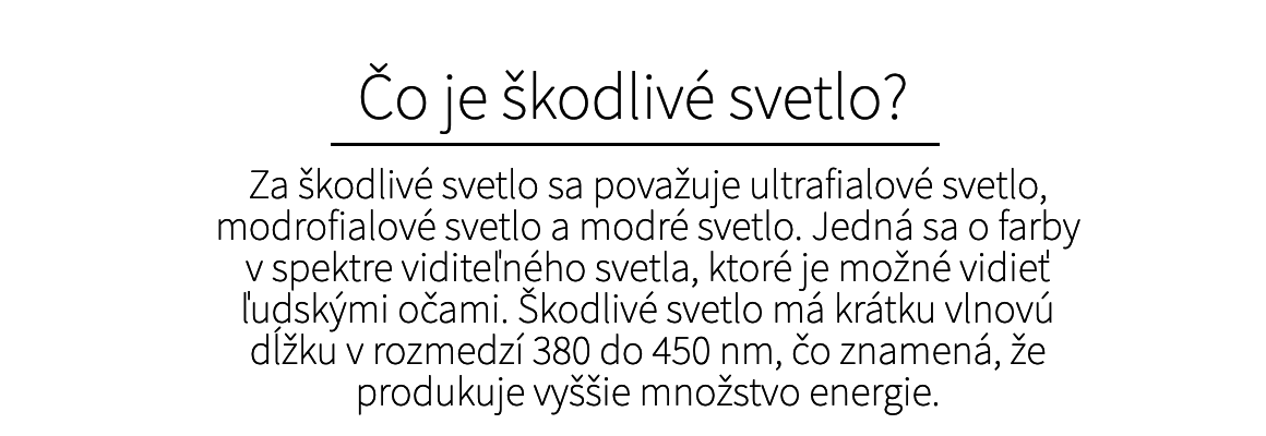Premiové popisky brýle Co je modre svetlo copy copy copy